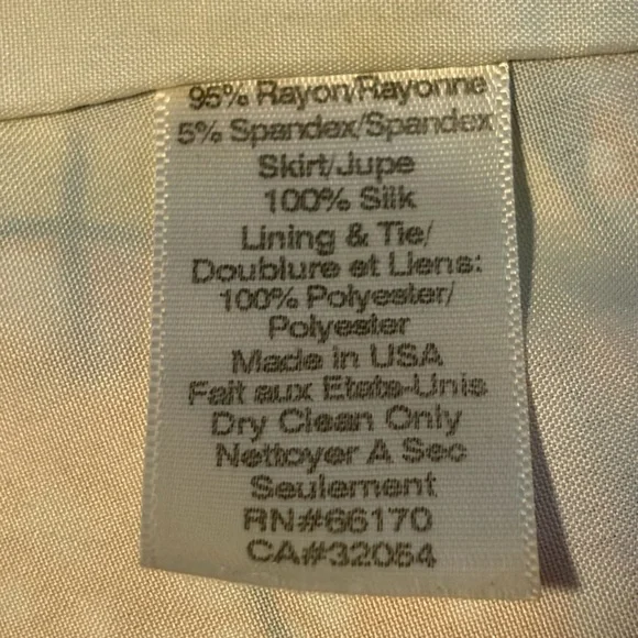 Anthropologie Porridge 100% Silk Orange Motif Flight-Of-The-Bee Dress - Picture 5 of 5